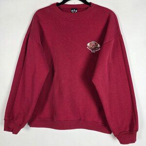 Vintage Y2K Bigtime Sooners Oklahoma University Men Large Long Sleeve Sweatshirt